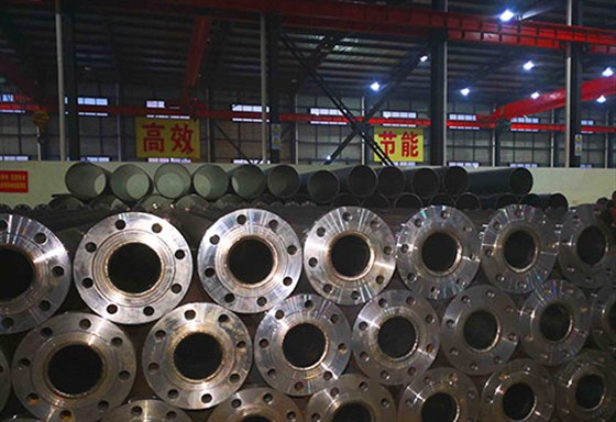 兩端帶法蘭內襯不銹鋼復合管