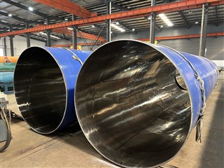 DN1600內襯不銹鋼復合螺旋焊管