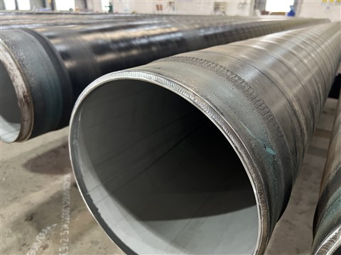 DN350內襯不銹鋼螺旋管